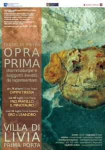 OPRA PRIMA LOCANDINA - VILLA di LIVIA